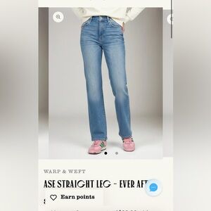 Warp + Weft, “Ase” straight fit